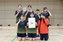 女子団体戦３位の本別