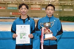 学校対抗で男子優勝の緑南