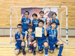 Ｕ１２午後の部優勝の光南サッカー少年団