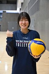 バレーボールＳＶリーグ女子のＡｓｔｅｍｏリヴァーレ茨城入りを決めた帯緑園中出の廣瀬美音