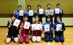 個人戦女子の上位入賞選手