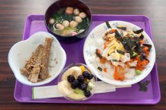 完成した料理