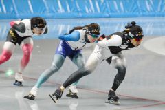 高木「貪欲に」　スピードスケート 　冬季五輪見据えて抱負