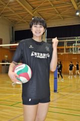 帯南商高出身の加納未梨がバレーＶリーグ女子アルテミス北海道でプレー