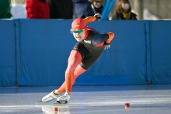 【男子１５００メートル】２位に入った久保颯大（金野和彦撮影）