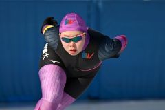 【女子１５００メートル】２分１０秒８１のタイムで優勝を飾った奥秋智佳