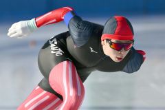 【男子１５００メートル】３位に入賞した日下賢将（金野和彦撮影）