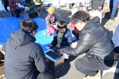 一斗缶でジンギスカン味わう　道ＳＨＯＫＵ 3