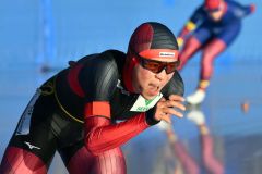 松島、新海２冠　久保男子１０００、重堂沙女子３０００Ｖ　全日本ジュニアスケート第２日