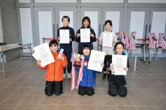 ４年女子の入賞者
