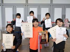 ２年女子の入賞者