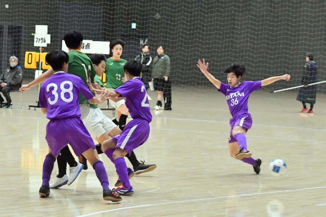帯柏葉Ａ優勝、帯大谷準Ｖ　プレイヤーズカップ全十勝高校フットサル