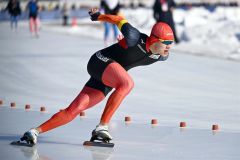 【男子１０００メートル】１分１３秒６６で１５００メートルとの２冠を達成した久保颯大（白樺学園）