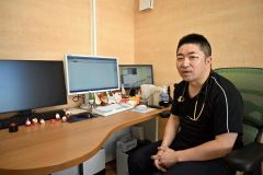 今季のインフルエンザの傾向を説明する大久保医師