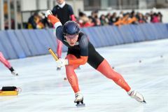 男子２０００メートルリレーの十勝勢～写真特集・インターハイスケート