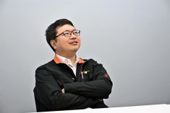 事業の展望を語る稲川CEO(塩原真撮影)