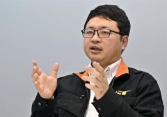 事業の展望を語る稲川CEO(塩原真撮影)