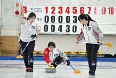 中村碧音所属の札幌国際大Ｖ、２位の帯畜大櫻井も全日本選手権へ　道ジュニアカーリング