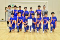 準優勝の帯北ＦＣ　Ｕ１５