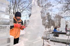 氷と雪の祭典「おびひろ氷まつり」あす開幕 12