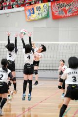 Ｒ・Ｙスパークス３年ぶりＶ、木野東混合２連覇、帯広ＪＪＢ男子４連覇　しげ吉杯全十勝小学生バレー 4