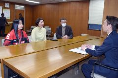 北海道スポーツ奨励賞受賞者伝達式
