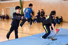 広尾高校の雪中予餞会