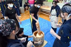 広尾高校の雪中予餞会