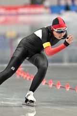 【女子１０００メートル】１分２０秒３６の大会新で優勝した山本彩瑛（大樹）