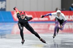 【男子１０００メートル】１分１７秒９０で４位に入賞した鎌田悠仁郎（中札内）
