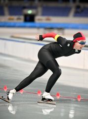 【女子１０００メートル】１分２０秒３６の大会新で優勝した山本彩瑛（大樹）