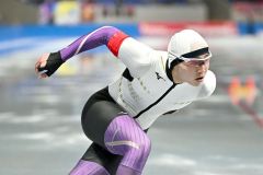 【男子５００メートル】５位に入賞した長崎向葉（緑南）