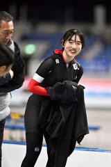 【女子５００メートル】２位入賞の山本彩瑛（大樹）