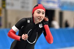 【女子５００メートル】２位入賞の山本彩瑛（大樹）
