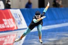 【女子５００メートル】５位に入賞した笹渕花乃（帯七）
