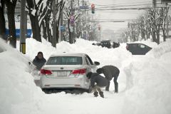 記録的大雪　埋もれた十勝～写真特集