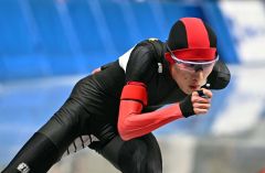 【男子１５００メートル】８位入賞した高橋丈琉（足寄）