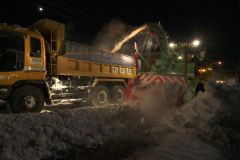 市道や国道で排雪始まる 8