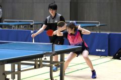 団体戦Ａ　ＹＴＣ　菅原楓・菅原乙葉組