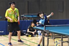 団体戦Ａ　豊成Ａ　前川雅哉・浅野舞組