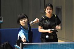 団体戦Ａ　豊成Ａ　浅野舞・山口華穂組