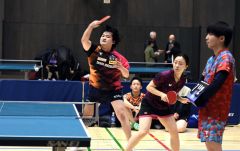 団体戦Ａ　帯広Ｔ・Ｔスタジオ　牧野燿・長井里奈組