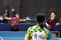 団体戦Ａ　帯広Ｔ・Ｔスタジオ　三宅知世・長井里奈組