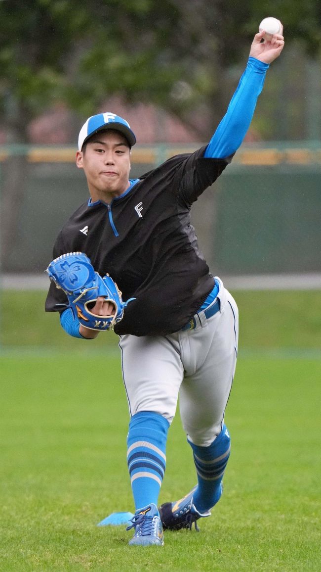 【写真】日ハム澁谷、精力的に初春季キャンプ