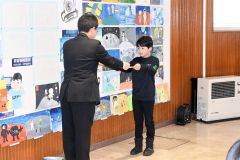 小学生部門絵画の部、優秀賞の中捨瑛太さん