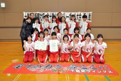 女子２位の下音更ウィングス