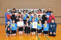 混合２位の本別中央ジャンプ