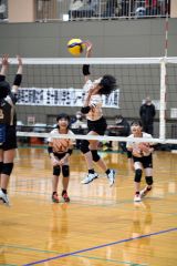 鹿追ＬＢ、豊頃ランバーズ、帯広ＪＪＢ優勝　全十勝小学生新人バレー 8