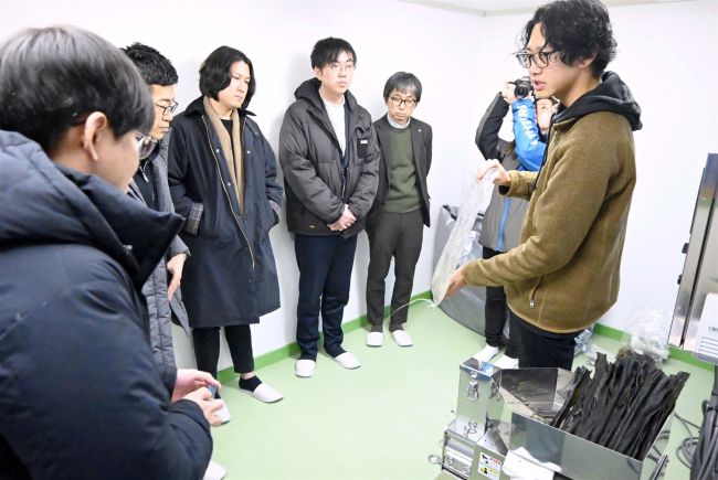 「ｅ－Ｃｏｍｂｕ」が町内に事務所開設　広尾　コンブ用い粉末飼料量産目指す