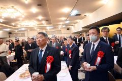 村田道議が新春の集い、２９０人参加 2